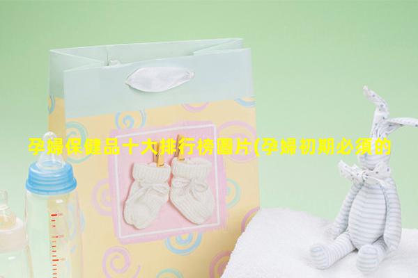 孕婦保健品十大排行榜圖片(孕婦初期必須的用品)