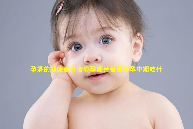 孕婦的健康教育指導孕期營養圖片孕中期吃什么