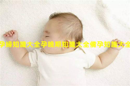 孕婦知識大全孕晚期知識大全備孕知識大全