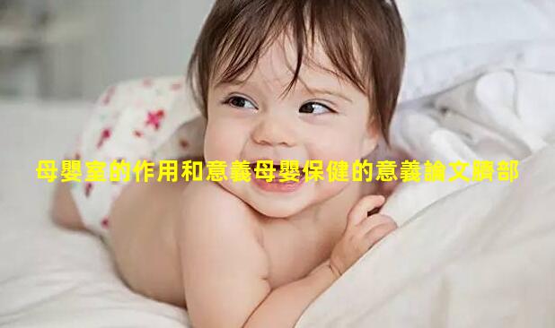 母嬰室的作用和意義母嬰保健的意義論文臍部護(hù)理ppt課件