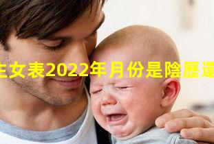 生男生女表2022年月份是陰歷還是陽歷(2022年陽歷10月30生男孩女孩)